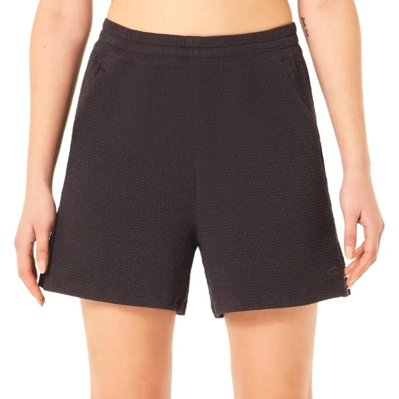 Oakley Radiant Fluffy Shorts Casual Shorts Women's Black-3