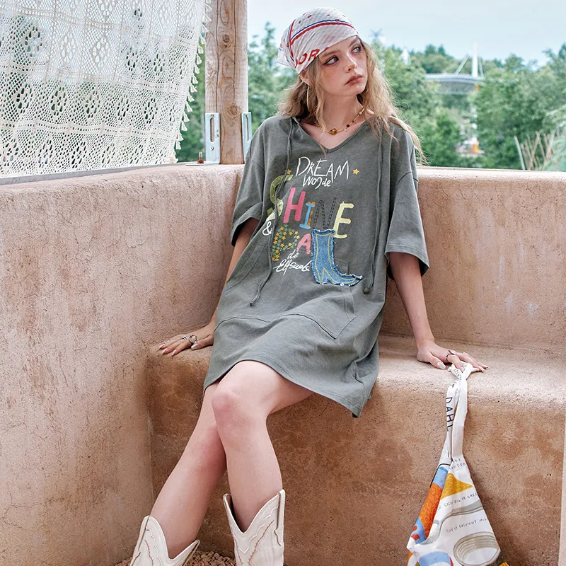 ELF SACK Short Sleeved Dress Women's-4