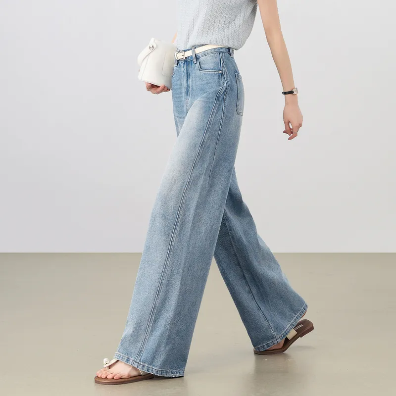 SENTUBILA Jeans Women's Clearwater Blue-5