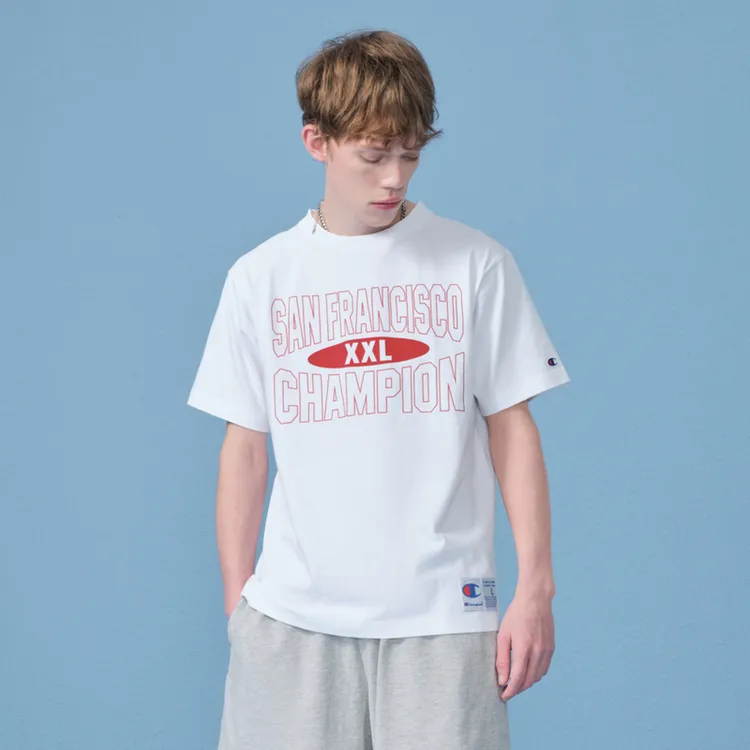 Champion T Shirt Japan Version Unisex-3