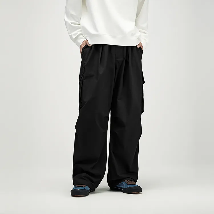 PEACEBIRD MEN Casual Pants Men's Black, Batch 1-3