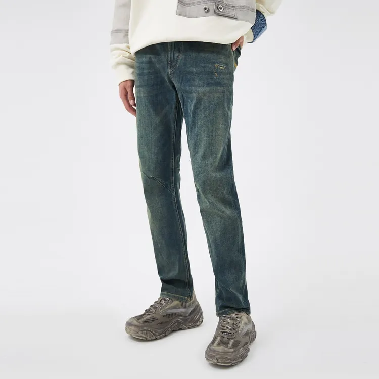 ABLE JEANS Jeans Men's Light Vintage Green-5
