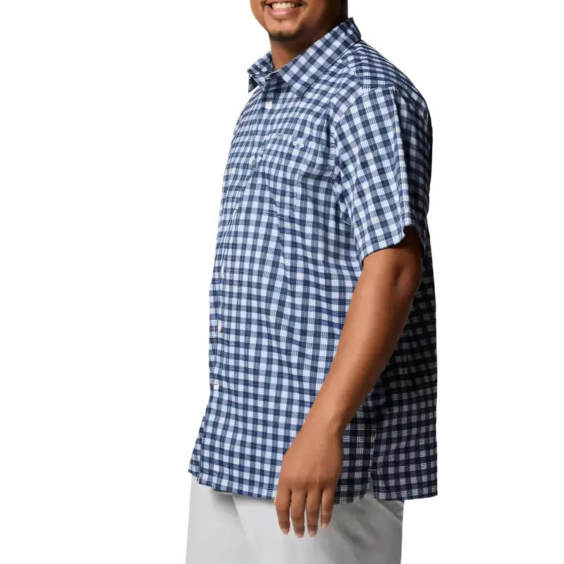 Columbia PFG Super Slack Tide Shirt Men's Blue-2