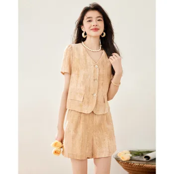Like The Age Of Water Skirt Set Women's Coffee