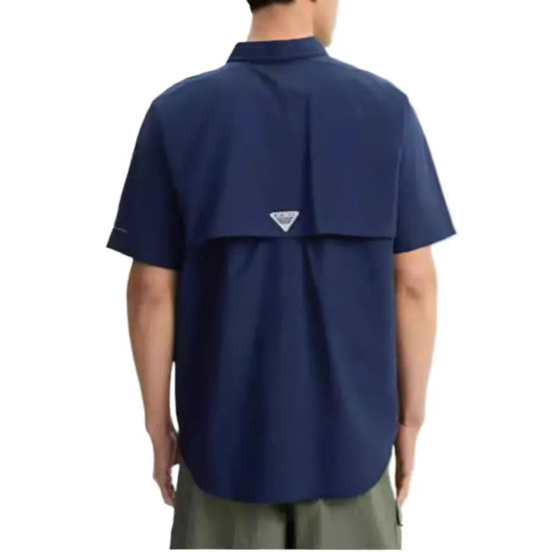 Columbia Shirt Unisex Navy Blue-3