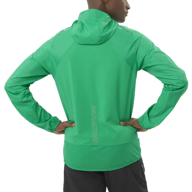 SALOMON BONATTI CROSS WIND Jacket Men's Parrot Green-1
