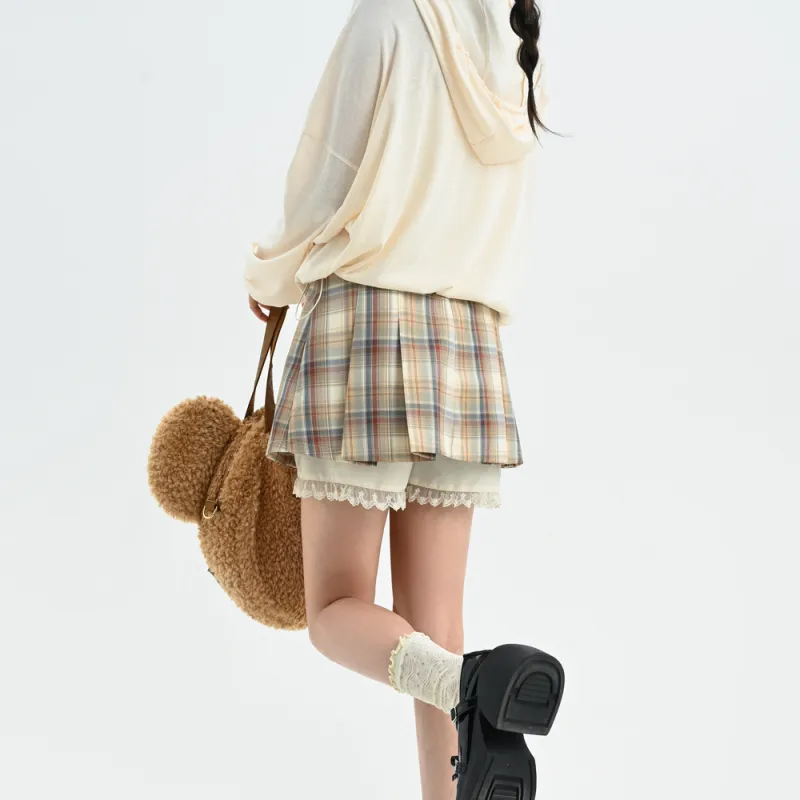 Snbl Casual Short Skirts Women's Brown-6