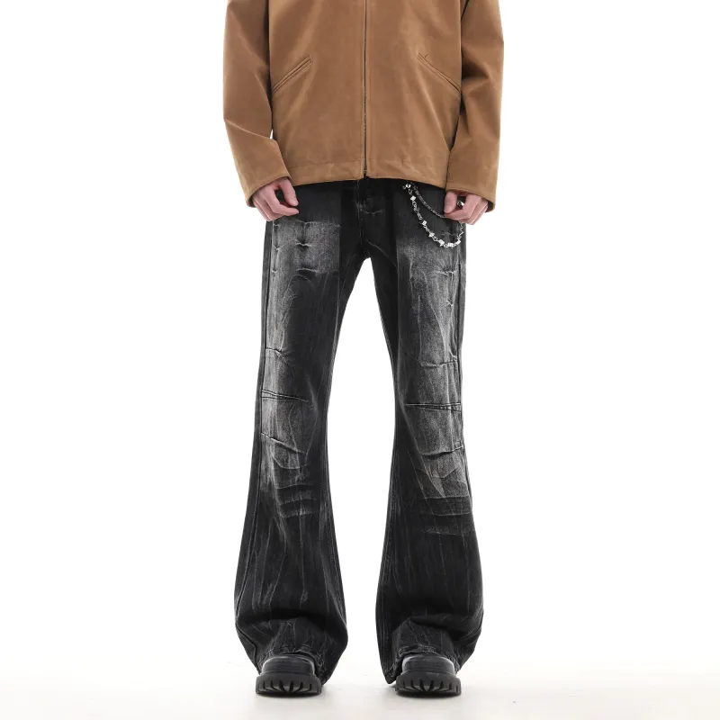 CUWU Jeans Unisex Black Gray Color-4
