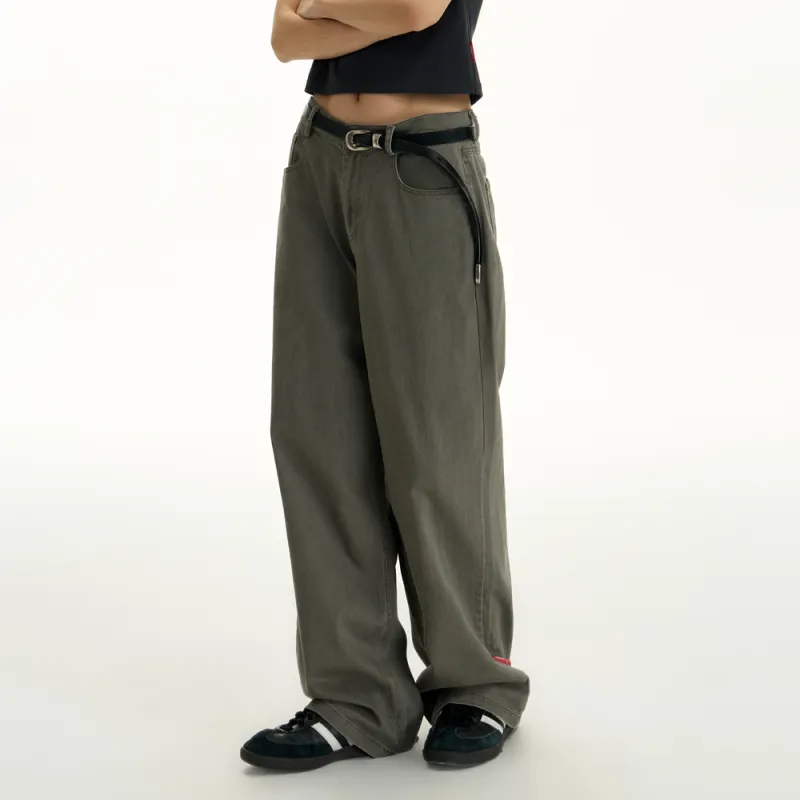 TGNS New In Autumn Straight Fit Workwear Casual Pants Unisex-2