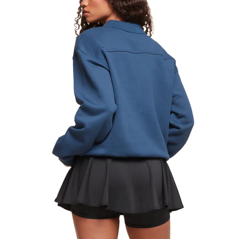 GYMSHARK Sweatshirt Women's Soft Blue-1