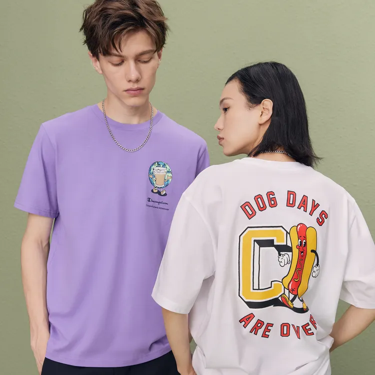 Champion T Shirt Europe Version Unisex-3