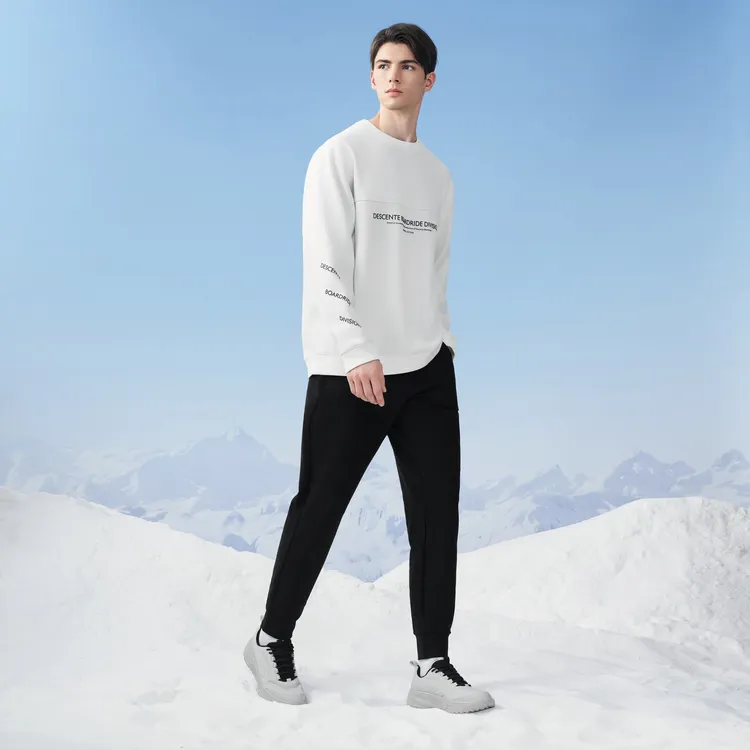 DESCENTE SNOWBOARD Series Pullover Sweatshirt Unisex-3