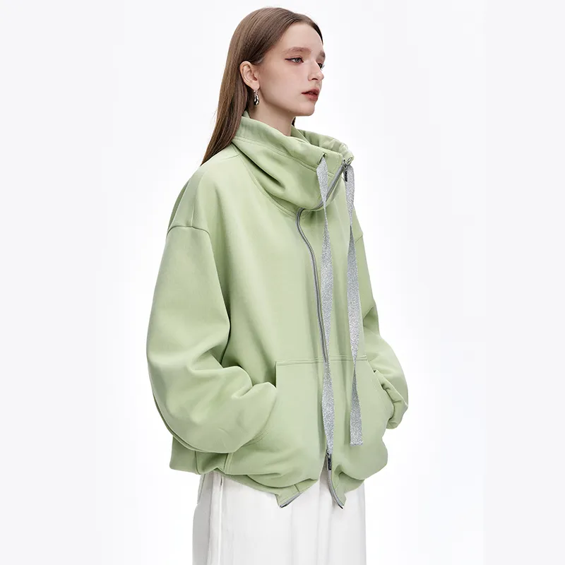 ELF SACK Cropped Coats Women's-11