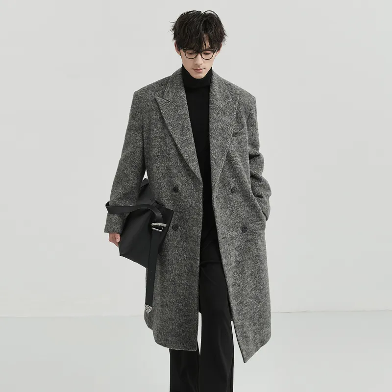 EARL JOEL Coats Men's Premium Gray-2