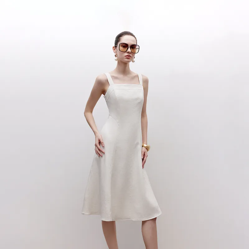 ONLY Sleeveless Dresses Women's A43 Steam Gray Color-2