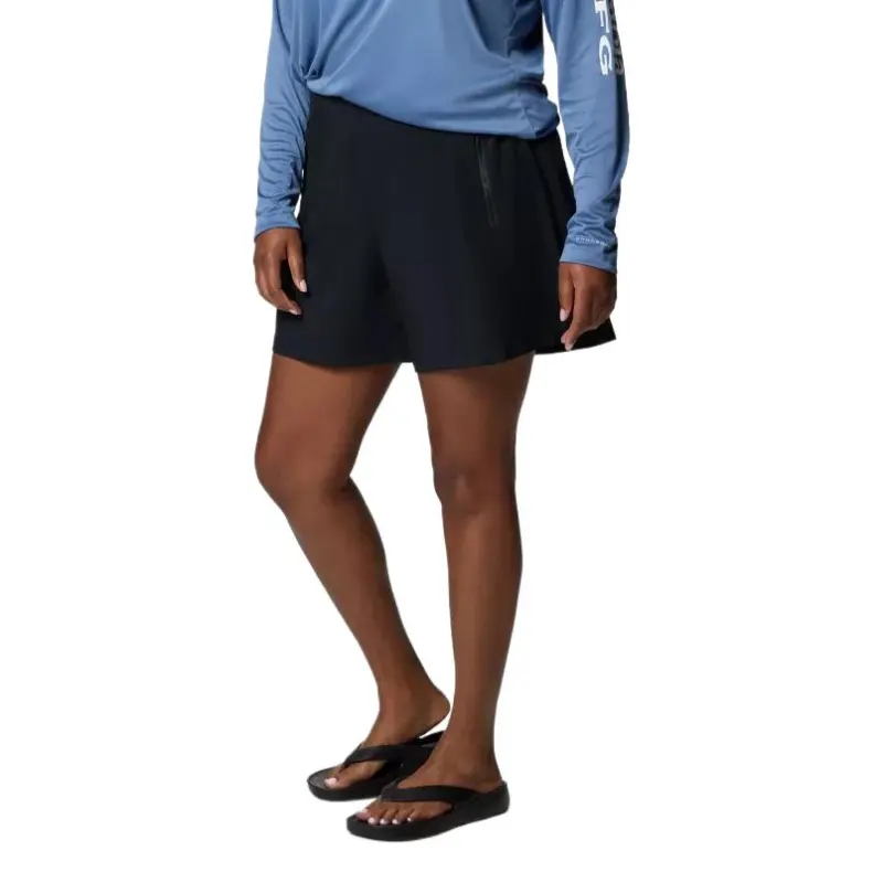 Columbia PFG Tidal Casual Shorts Women's Black-4