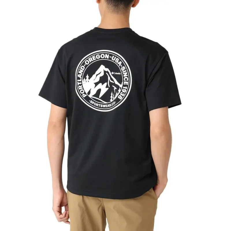 Columbia T Shirt Men's Black/011-3