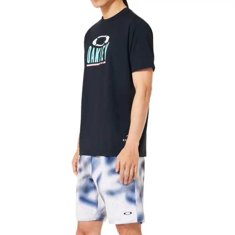 Oakley Casual Shorts Men's White Print-4