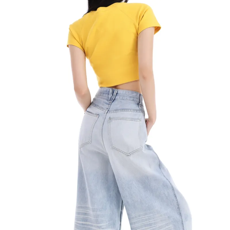 Kele Coco Jeans Women's Light Blue-5