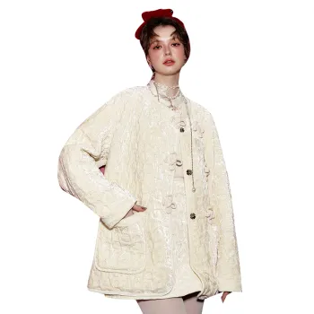 ELF SACK Casual Suits Women's Milk White