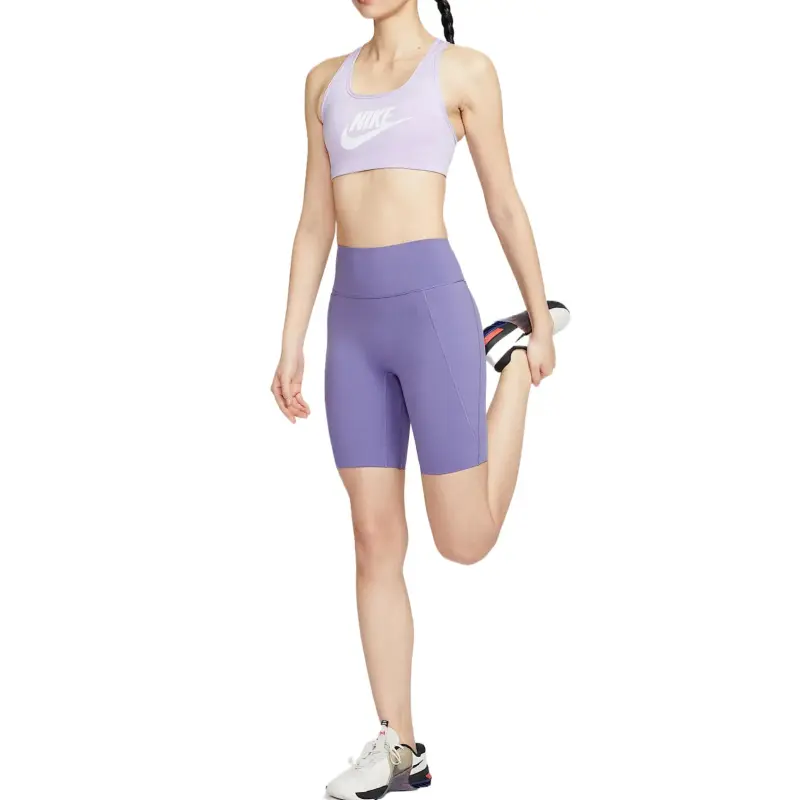 Nike Yoga Shorts Women's 1 Pack Purple-4