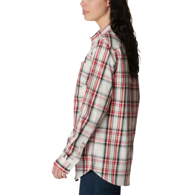 Columbia Anytime Shirt Women's Red-2