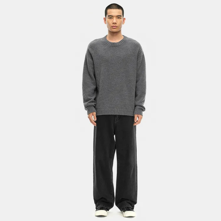 Nice Rice Jeans Men's Charcoal Black-2