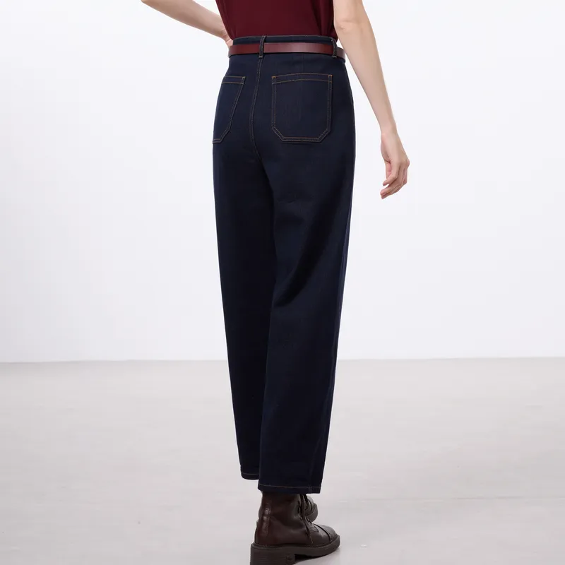 3COLOUR Jeans Women's Deep Sea Blue-6