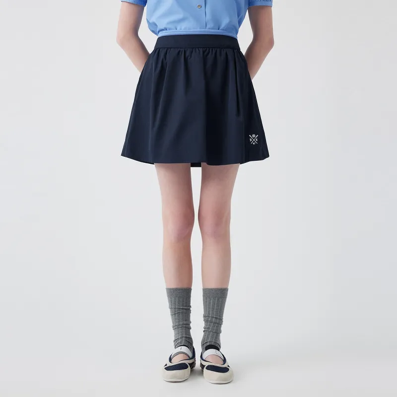 Teenie Weenie Casual Short Skirts Women's Navy Blue-2