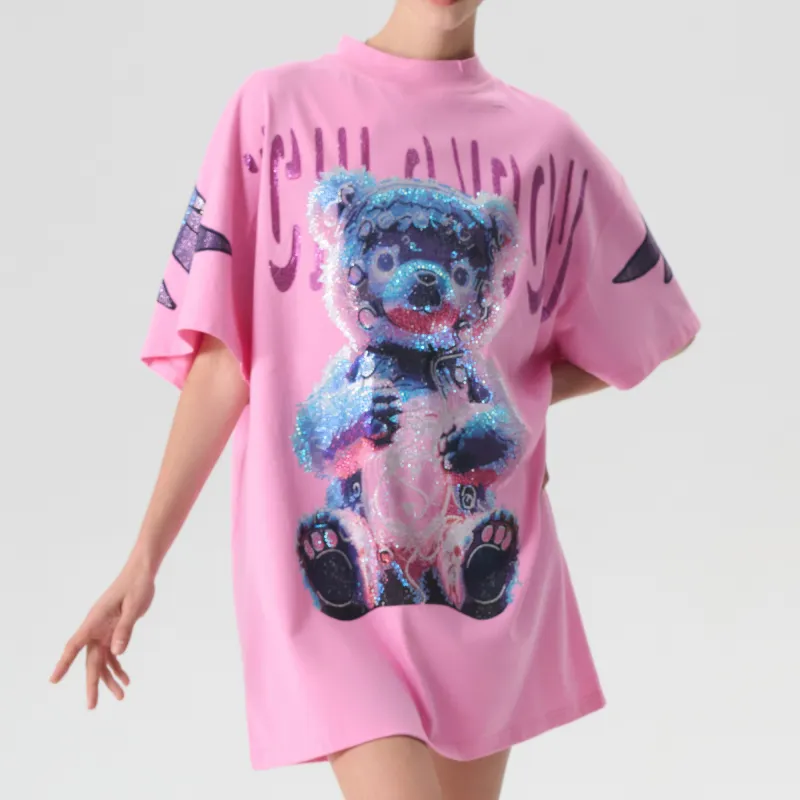 TCH T Shirts Women's Pink-2