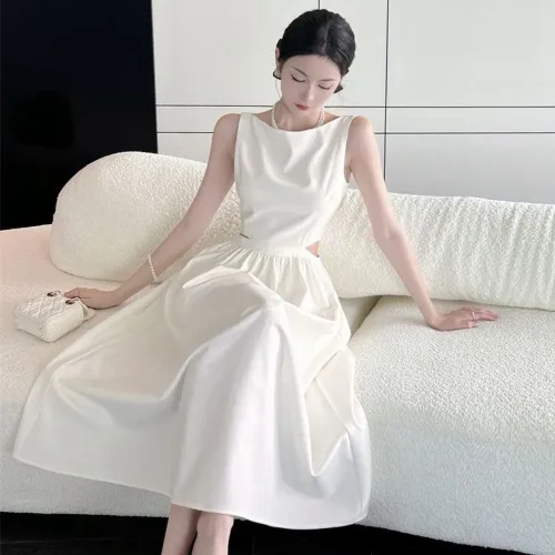 XIANSINIAO Sleeveless Dress Women's