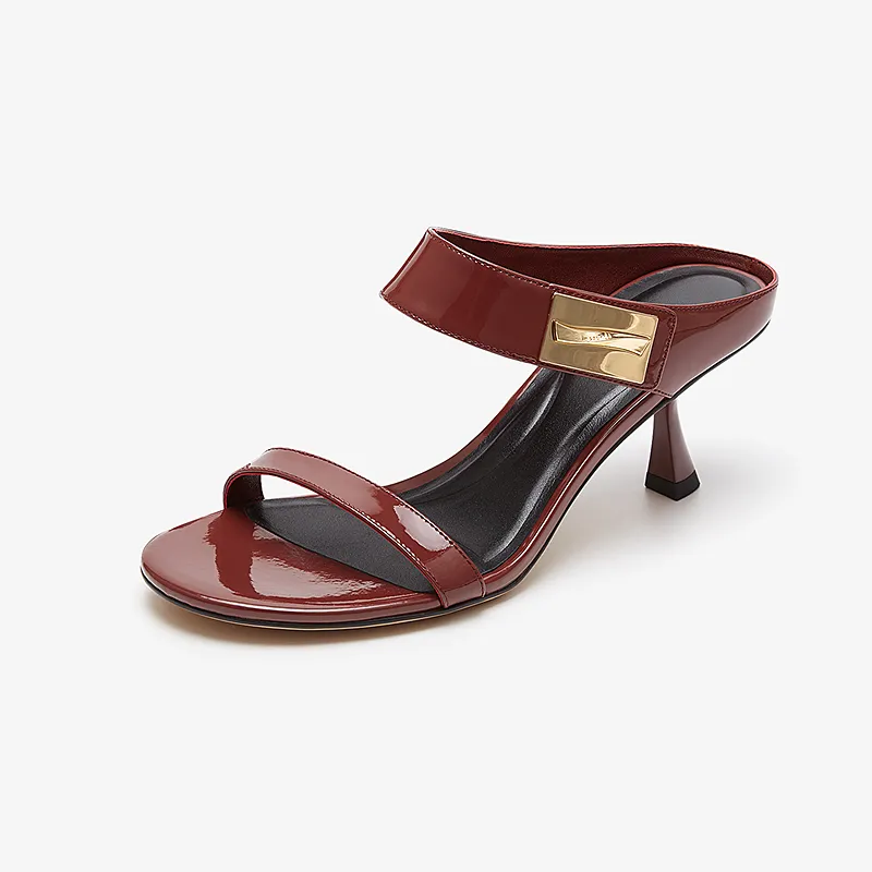 Le Saunda Rubber Sole Slide Slippers Women's-5