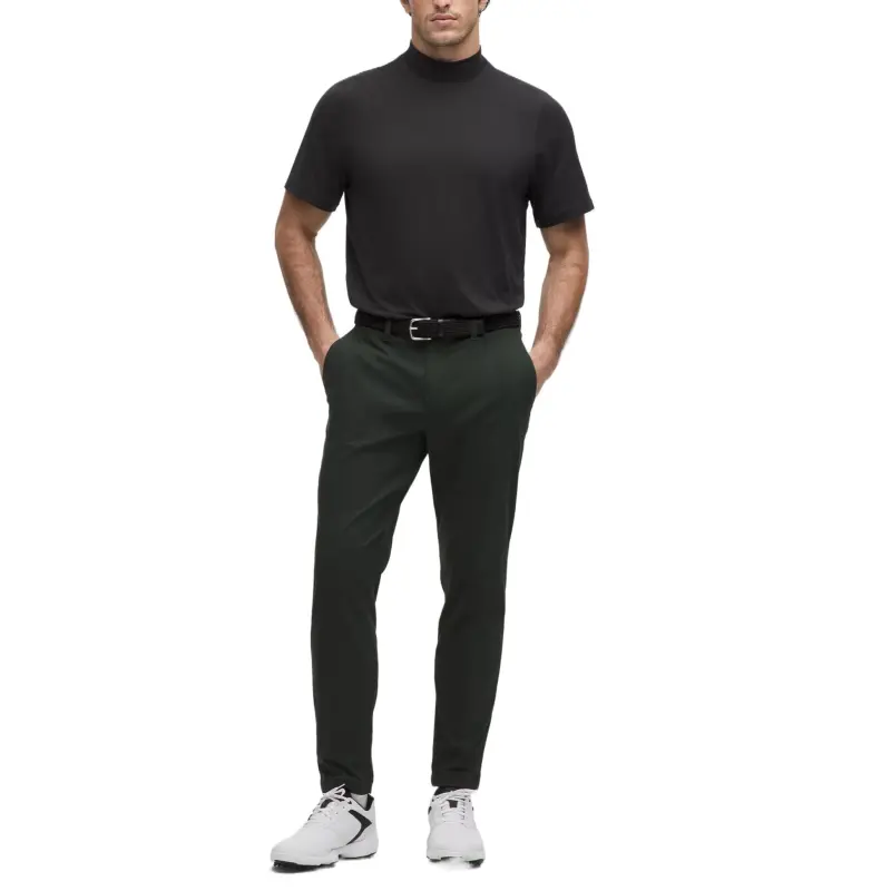 Lululemon Mockneck Golf Clothing Men's Black-2
