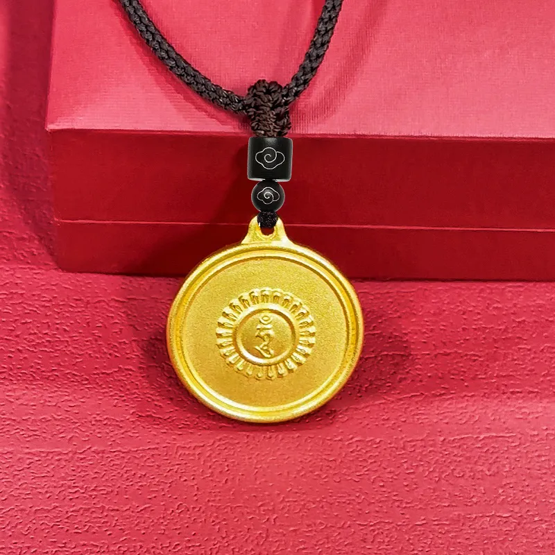YASHENGZHUBAO S999 Fine Silver Necklaces Unisex-6