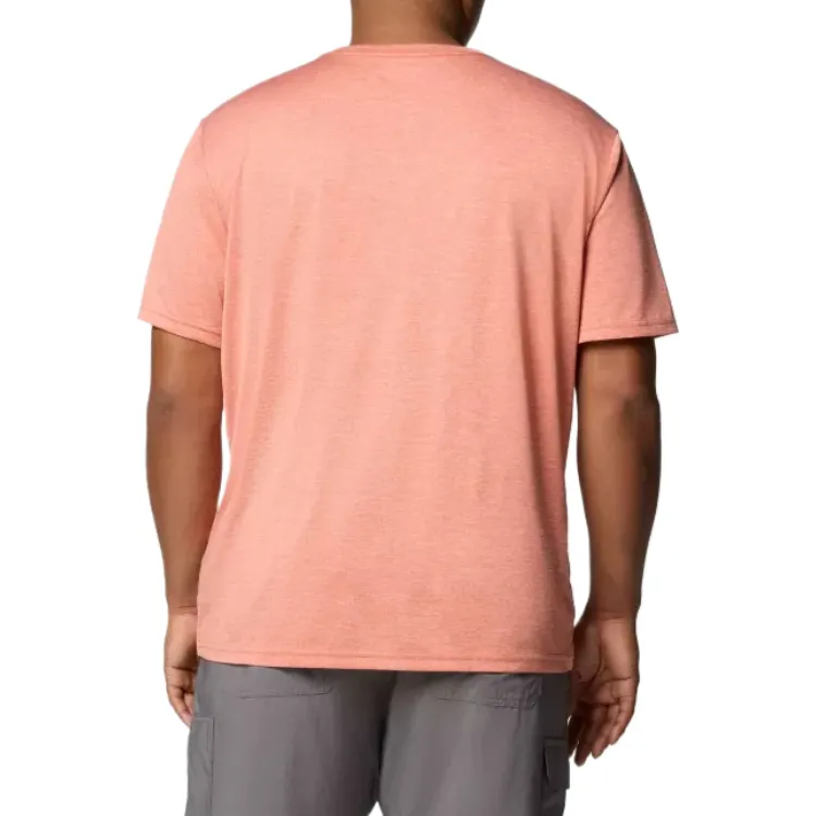 Columbia Hike T Shirts Men Tuscany Heather-1