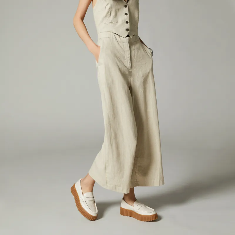 Clarks Loafers Women's White-5