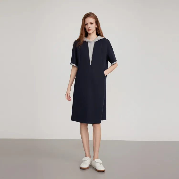 ELLE Short Sleeved Dress Women's-6