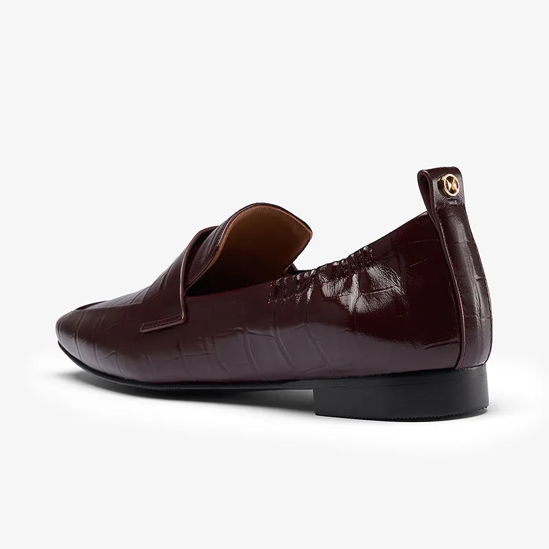 LE SAUNDA Loafers Women's Red/White/Black-3