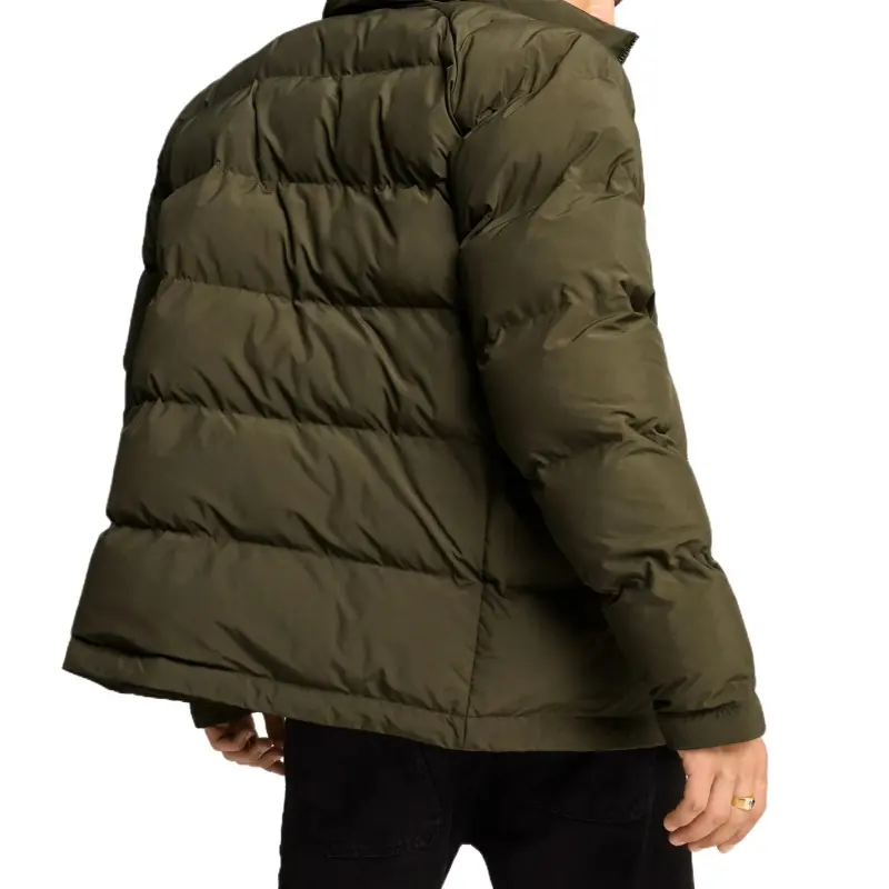 PUMA Jackets Men Olive Green-3