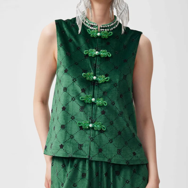TCH Vests Women's Green-2