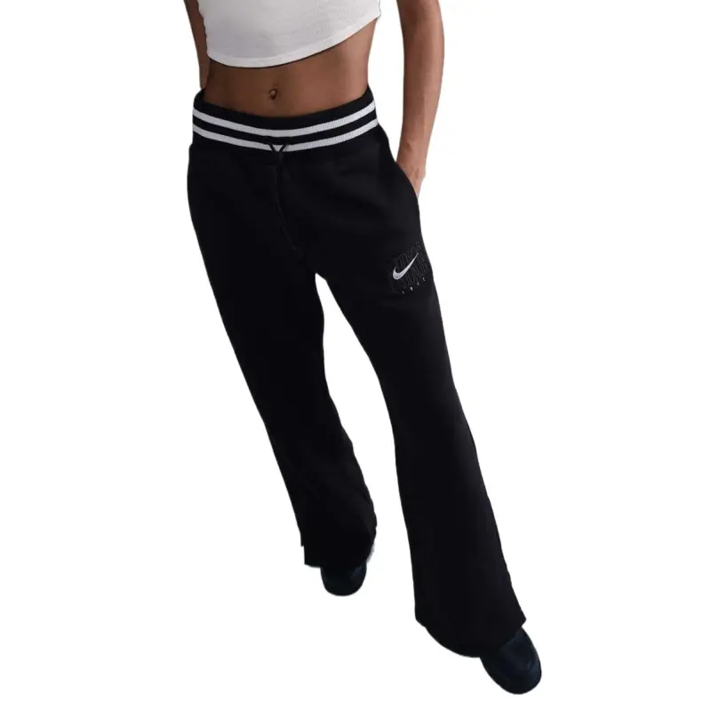 Nike Sportswear Phoenix Fleece Women's High Waisted Wide Leg Graphic Pants-1