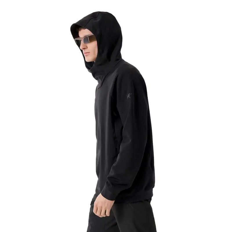 Arcteryx RETHEL HOODY Sweatshirt Men's Black-2