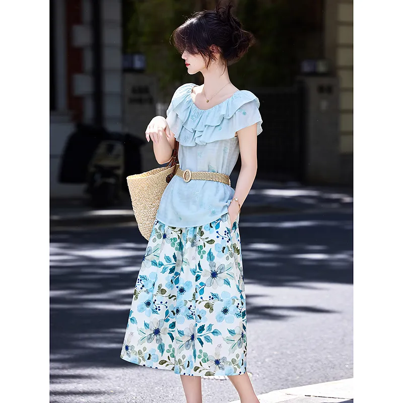 A Paradise For Awakening Skirt Set Women's-5