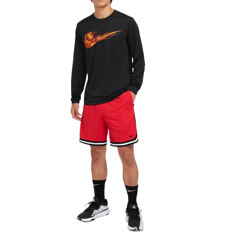 Nike DNADri Fit Basketball Shorts Men's Red-3