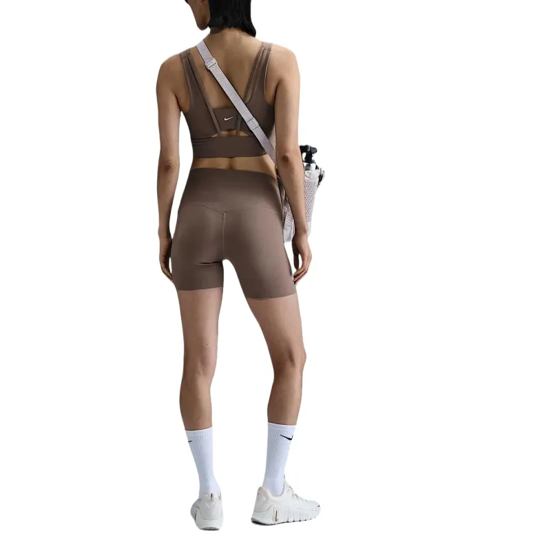 Nike Yoga Shorts Women's Brown-3
