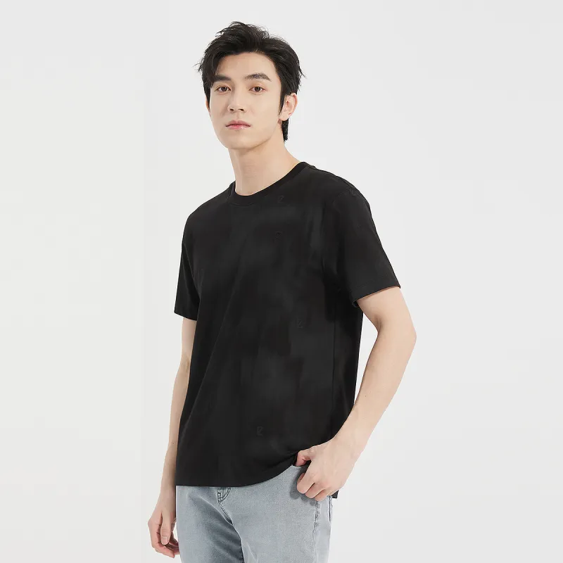 LESS IS MORE T Shirts Men Black 25XTX8971Y-2