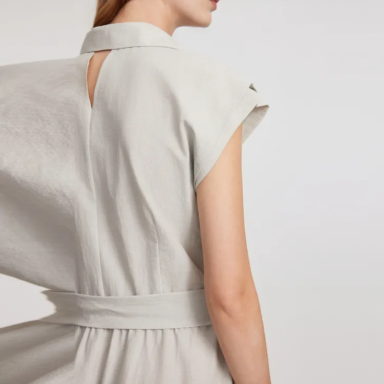 ELLE Short Sleeved Dress Women's-5