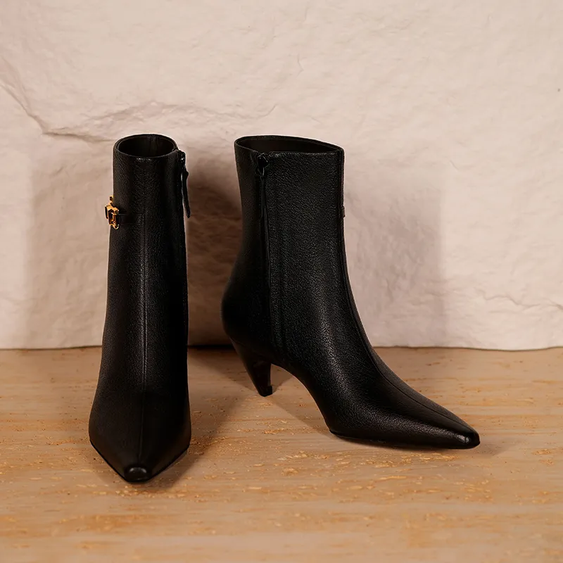 Miss Left Ankle Boots Women's-2