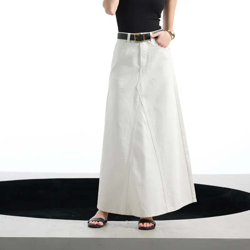 3COLOUR Casual Long Skirt Women's-6
