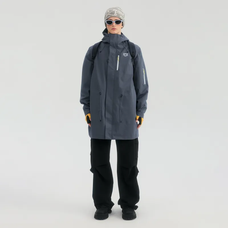 MYSAMESAME Jackets & Coats Unisex Shadow Gray-1